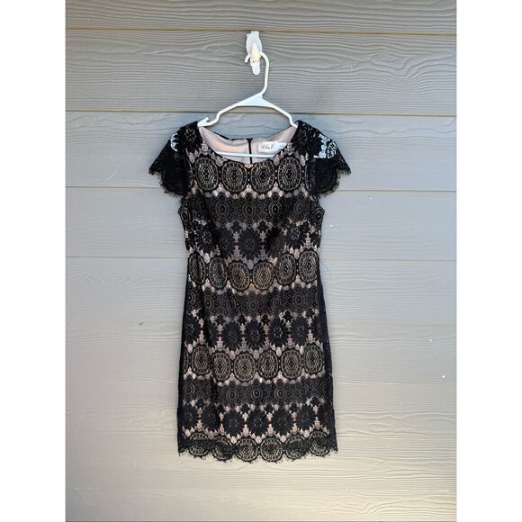 Eliza J scalloped dress - Picture 2 of 5